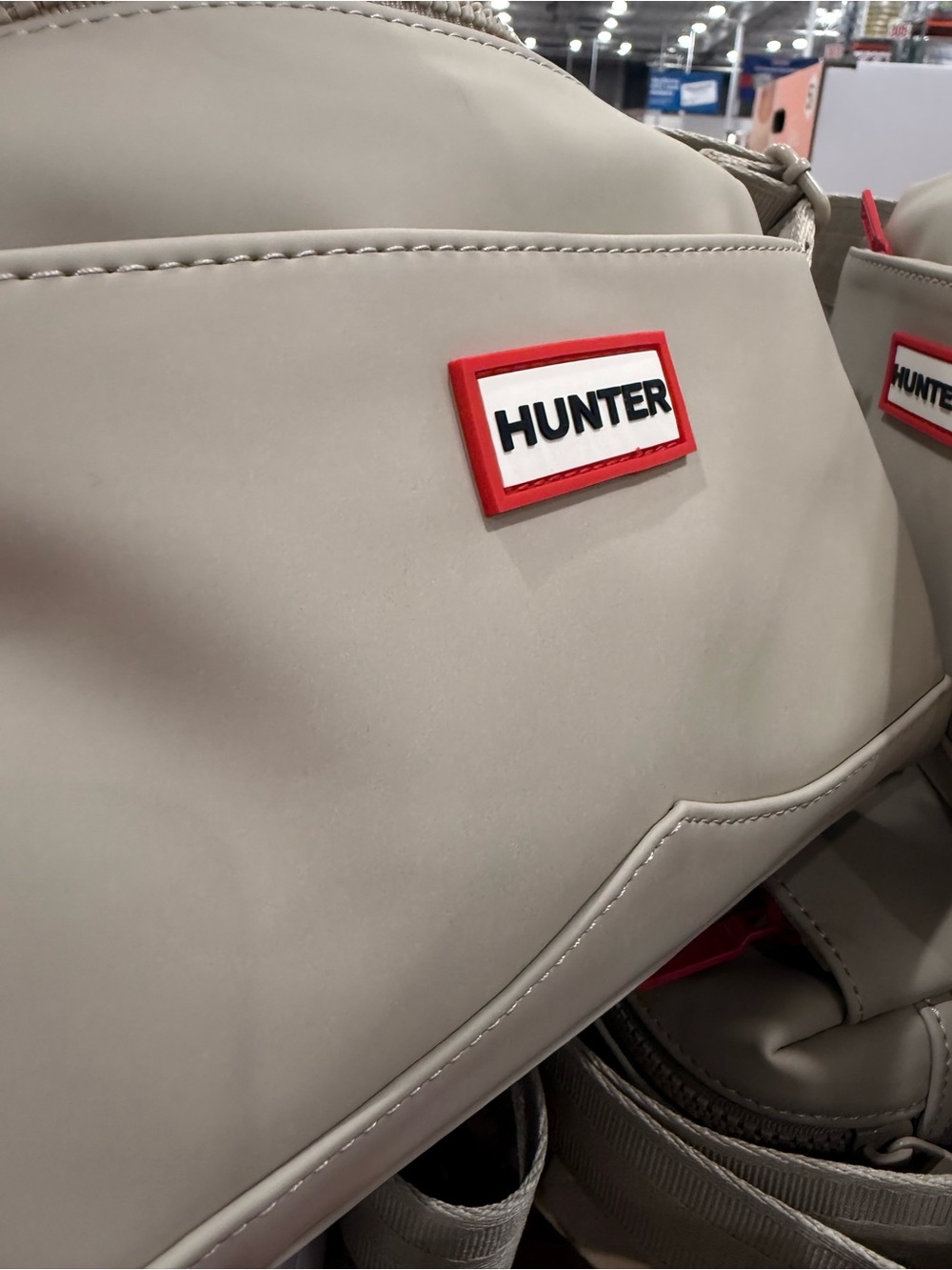 Hunter Black Crossbody Bag with Red Accents - black-or white(pick own color)new - Picture 9 of 16